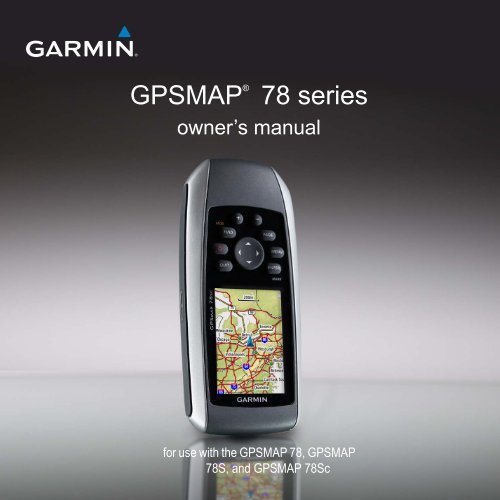 garmin gpsmap 78 owner