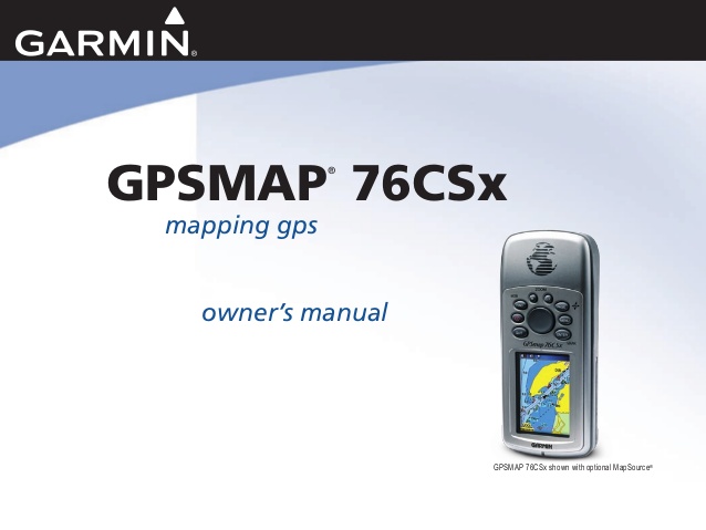 garmin gpsmap 78 owner